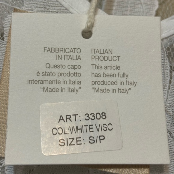 KEMI Made in Italy Long Lace Cover-Up - Picture 7 of 11